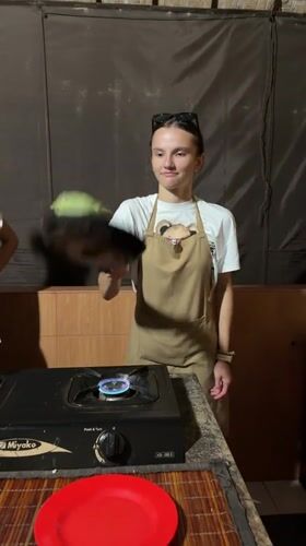 Cooking and culture in an Ubud kitchen, Bali