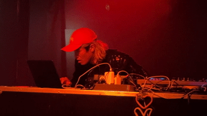 Late night DJ set at Milan nightclub draws dancing crowd