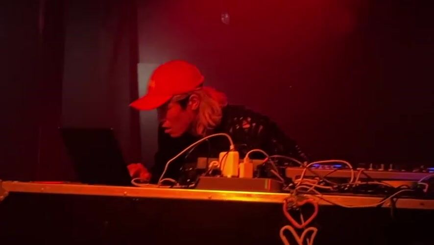 Late night DJ set at Milan nightclub draws dancing crowd