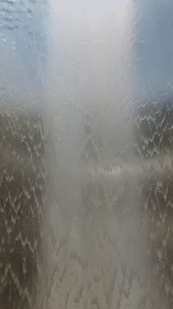 Rain Vortex waterfall at Singapore's Changi Airport documented by witnesses