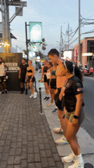 Morning activities captured across North Kuta tourist district