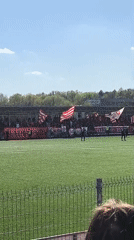 Soccer match draws crowds to Moscow stadium Sunday afternoon