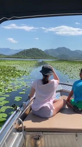 Boating through Prevlaka's reeds and open water