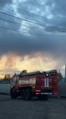 Fire truck 47 stationed in Chaikovsky residential area