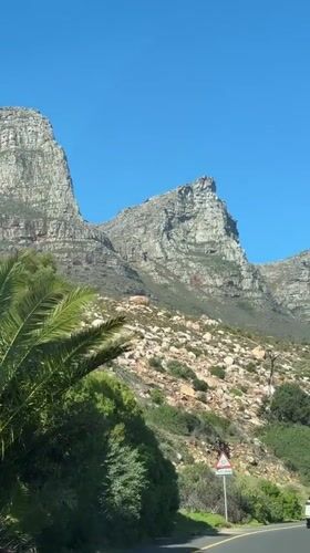 Cape Town mountain views and hillside development captured