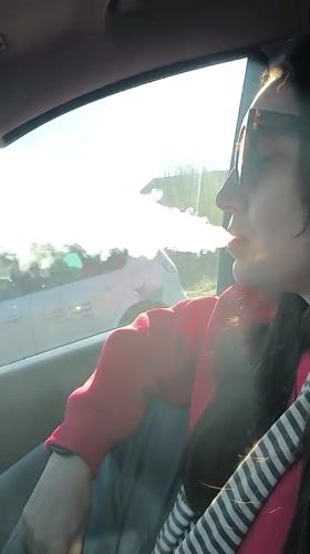 Woman observed in car wearing seatbelt in Riga