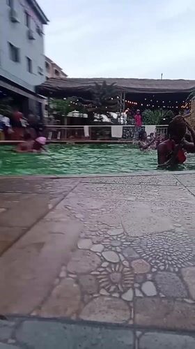 Afternoon pool gathering captured in Onitsha, Nigeria