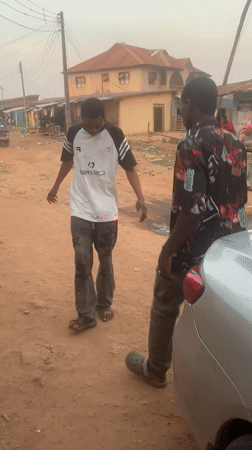 Street dancing and socializing observed in Sabon Tasha, Nigeria