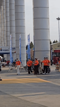 Opening ceremony at Liangshan International Expo Center