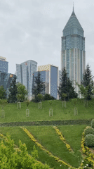 Modern architecture and green spaces documented in Ümraniye, Turkey
