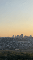 Rooftop views across Başakşehir at sunset, Istanbul