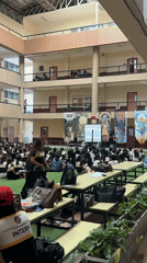 College assembly and presentations held at Davao economics school
