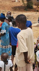 Community gathering observed in Narayi Nigeria Sunday morning