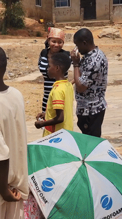 Community gathering observed in Narayi Nigeria Sunday morning