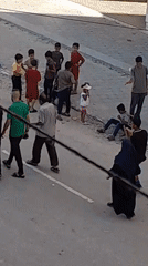 Kids fill Khan Yunis streets with soccer and street games