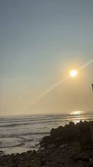 Sunny beach day captured on video in Boca del Río