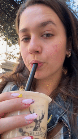 Bubble tea trend spotted among Milano residents Saturday afternoon