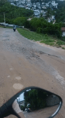 Overcast morning captured in Thai residential neighborhood streets