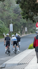 Evening cycling activity observed across Da Lat roads
