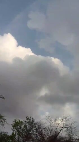 Morning moments captured in Santa Ana amid changing skies