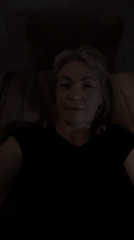 Quiet afternoon documented in Sochi home with woman and pug