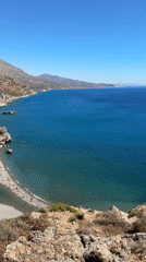 Coastal hike and scenic drive through rugged mountain terrain
