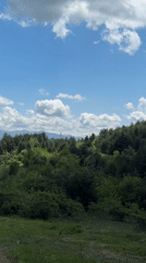 Spring morning landscape documented in rural Razliv, Bulgaria