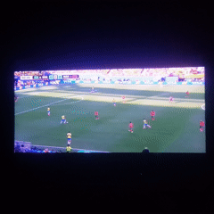 TV viewing session in Iganmu featuring soccer and talk shows