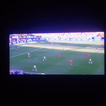TV viewing session in Iganmu featuring soccer and talk shows