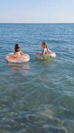 Summer afternoon on the Black Sea in Sochi