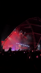 Night Concert Features Light Show in Barcelona Metro Area