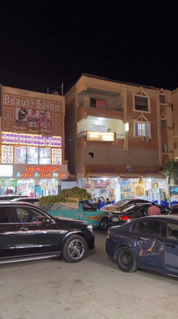 Banana vendor truck spotted on Hurghada street