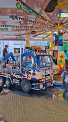 Wiesbaden Volksfest: fairground rides, duck games, and Rhine-side salmon grilling