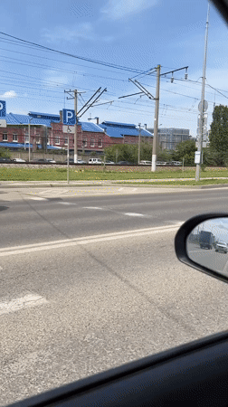 Morning breakfast preparation and traffic stop witnessed in Krasnodar