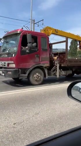 Morning breakfast preparation and traffic stop witnessed in Krasnodar