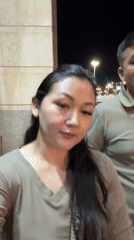 Evening dining and street life documented across Kokshetau Kazakhstan