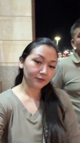 Evening dining and street life documented across Kokshetau Kazakhstan
