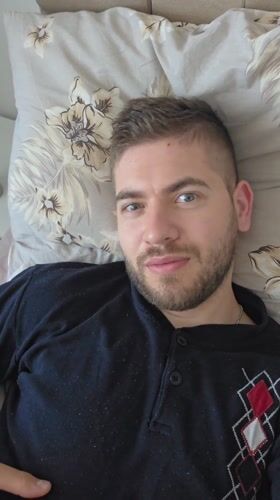 Man recorded resting on bed in Yagodovo, Bulgaria