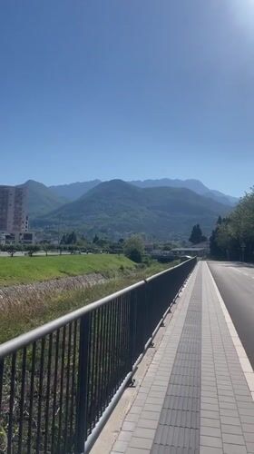 Sunny morning scene documented in Bar, Montenegro