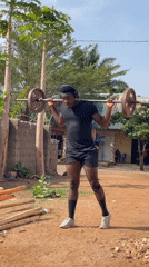 Morning outdoor weightlifting session observed in Akwanga, Nigeria