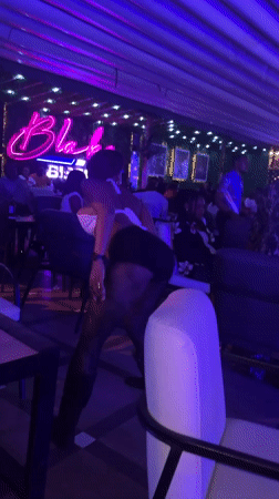 Woman documents night out at Blake Bistro nightclub in Abuja