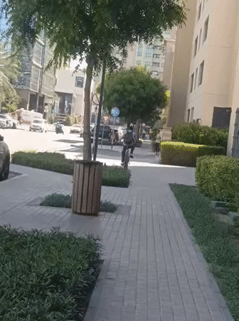 Dubai morning: streets, scooters, and a stocked apartment