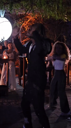 Latino night dancing at NOXX Bar in Budva