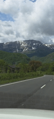 Scenic drive captured on video in Sahún, Spain