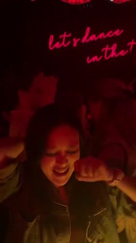 Afternoon nightclub activity captured in Liangjiang featuring dancing and DJ
