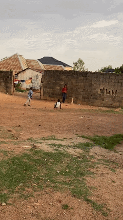 Outdoor activities captured in Bukuru, Nigeria Friday afternoon