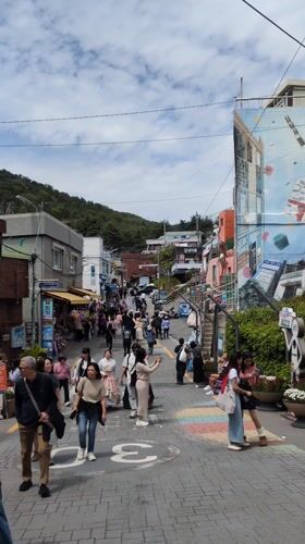 Early morning documentation of Gamcheon Culture Village, Busan