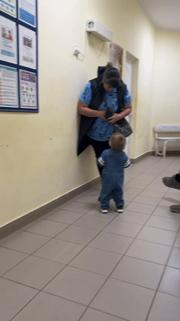 Morning moments captured in Noviy: selfies, toddler, dog, dandelions