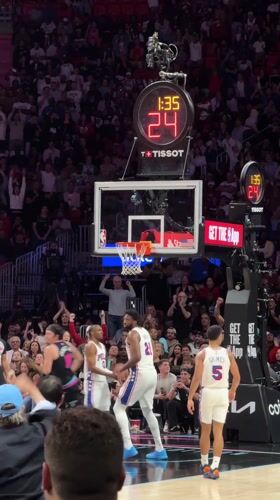 Miami Heat basketball game documented from multiple stadium perspectives