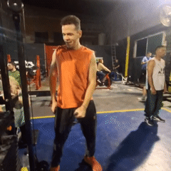 Evening workout session captured at Wilde gym